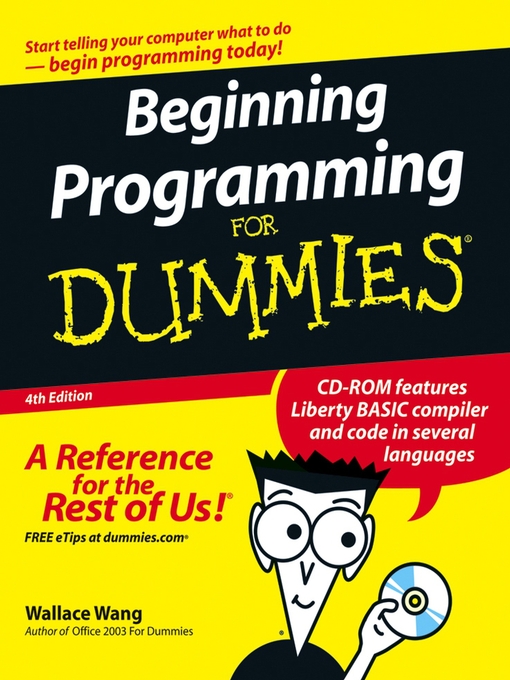 Title details for Beginning Programming for Dummies by Wallace Wang - Available